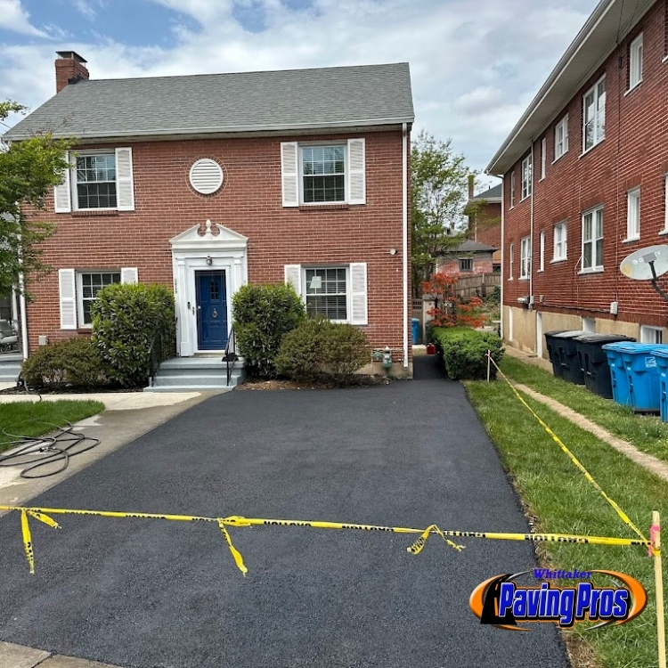 Another driveway sealed in Roanoke VA