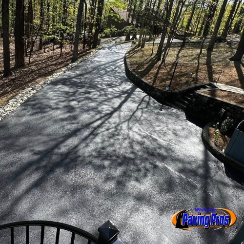New Asphalt Driveway Installation in Moneta