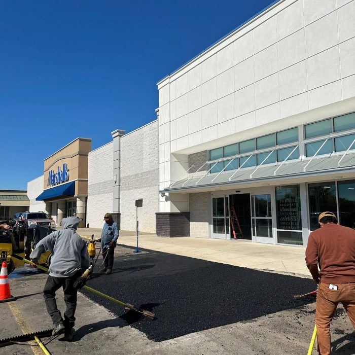 Blacktop Parking Lot Repairs